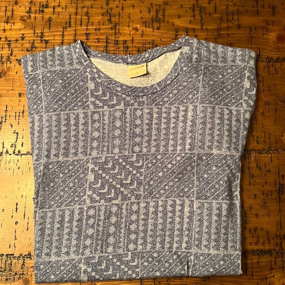 Hollister Blue T-shirt size large